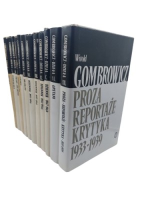 Witold Gombrowicz Dzieła 12 tomów